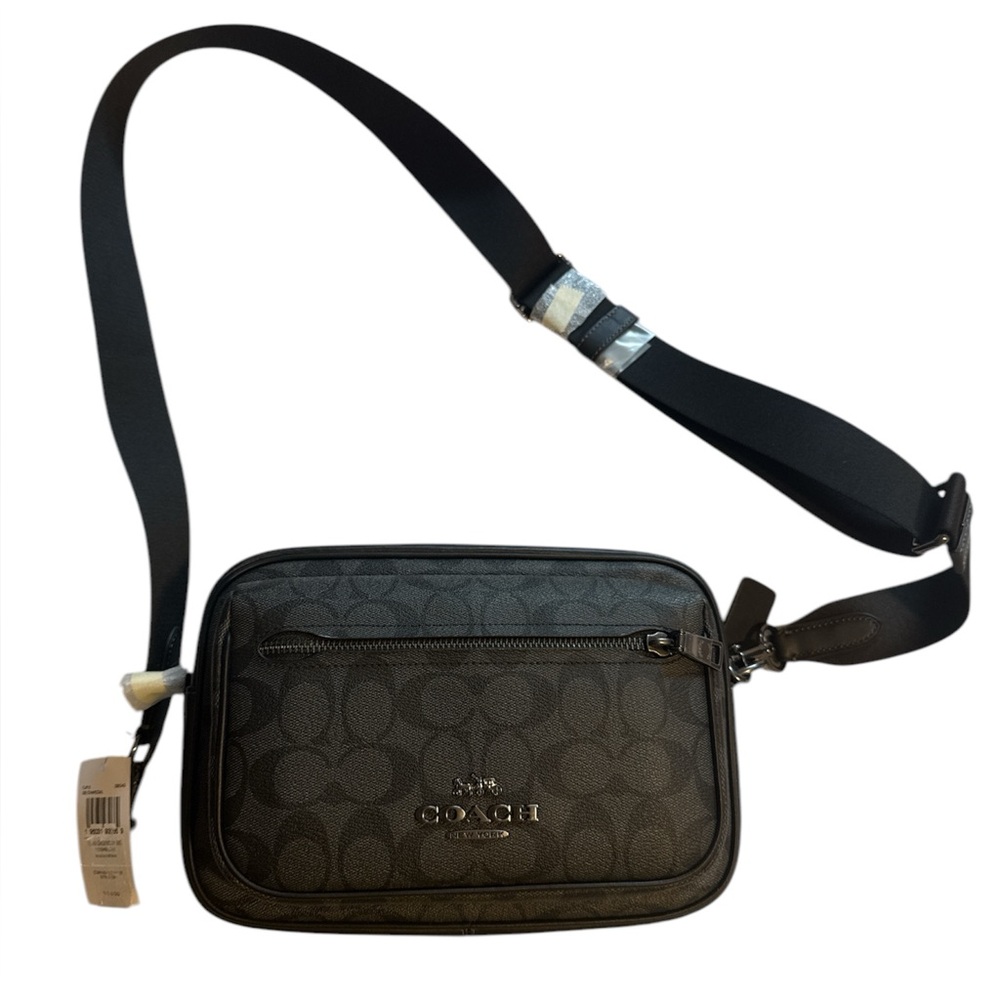 Coach Elias Crossbody In Signature Canvas